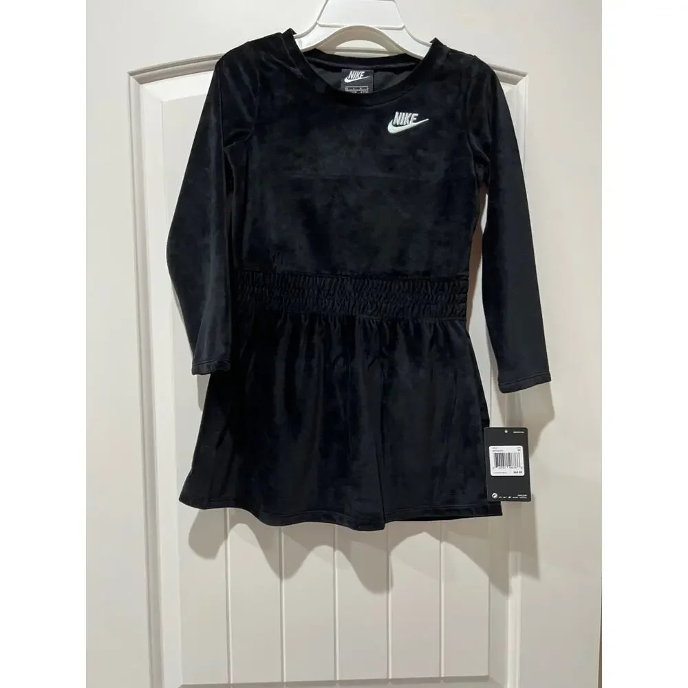 NWT❤️ Nike Girls Velvet Tunic Dress sz6X